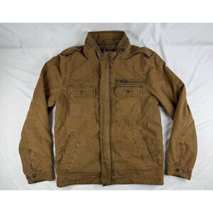Levi’s Chore Coat Lined Jacket Men’s Size Small Military Field Jacket Brown/Tan